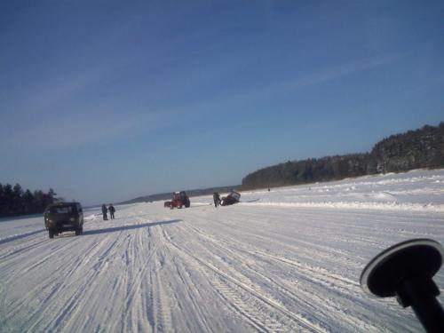 Зимняя дорога на Городомлю