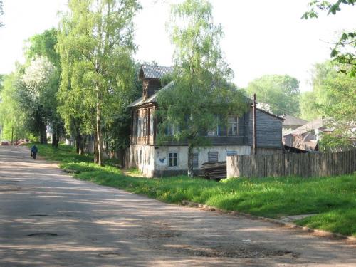 Древние постройки в Осташкове